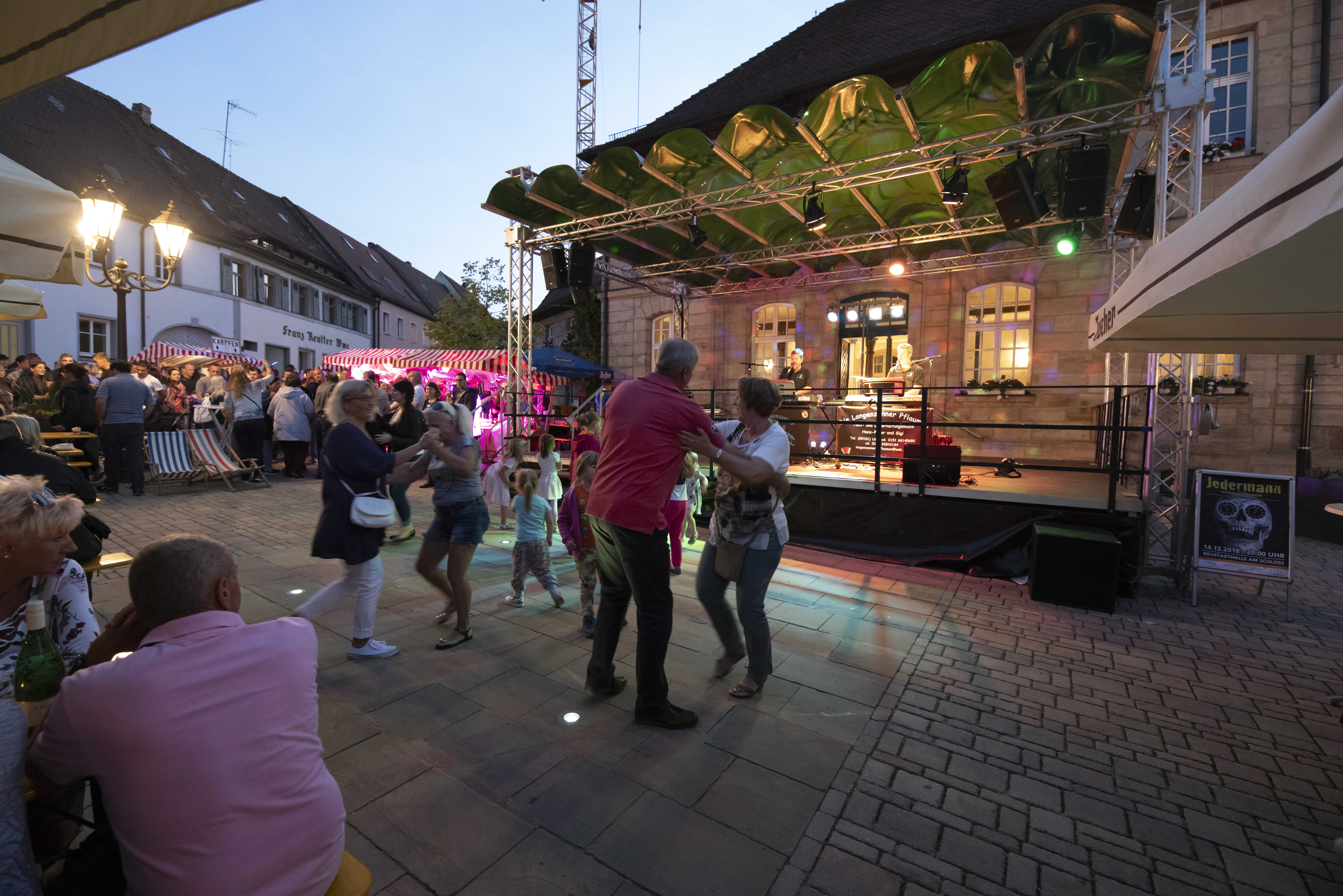  Tanz beim Altstadtfest in Langenzenn 