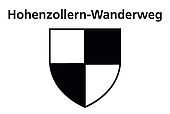  Hohenzollern-Wanderweg Markierung 