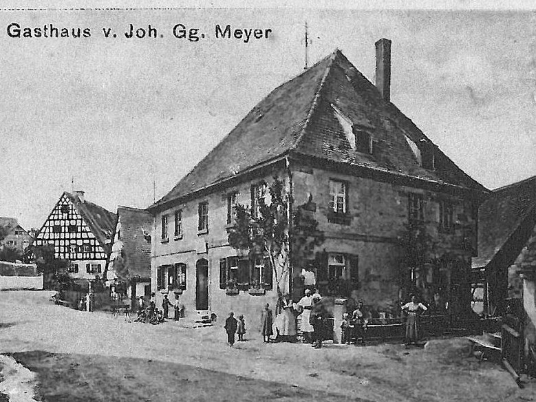  Historische Ansicht Gasthaus Meyer 